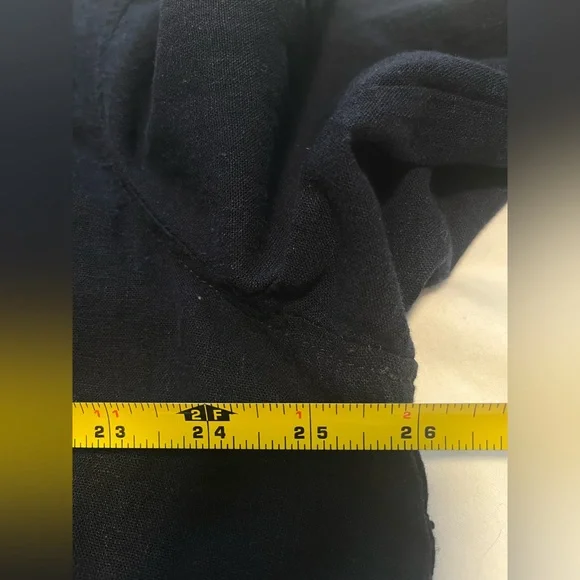 Maurices Plus Women’s Navy Blue Open Front Ruffle Long Roll Tab S Blazer Size 3 - Picture 11 of 13